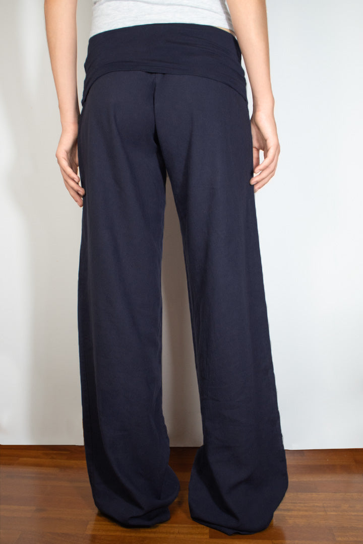 Vibrant Horizon Wide-Leg Trousers